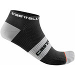 Castelli Lowboy 2 Sock Black/White L/XL Kolesarske nogavice