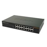 D-Link DES-1016D switch, 16x, rack mountable