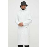 Vodoodporna jakna Rains 18360 Jackets bela barva - bela. Vodoodporna jakna iz kolekcije Rains. Nepodložen model, izdelan iz gladkega materiala. Model s povečano vodoodpornostjo, ki je idealen za slabše vremenske razmere.