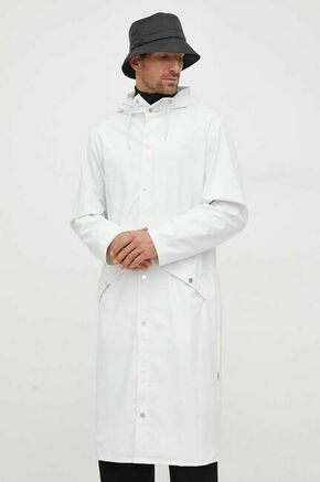 Vodoodporna jakna Rains 18360 Jackets bela barva - bela. Vodoodporna jakna iz kolekcije Rains. Nepodložen model