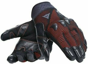 Dainese Unruly Ergo-Tek Gloves Black/Fluo Red M Motoristične rokavice