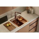 Alveus Pure 30 pomivalno korito, baker