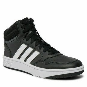 Adidas Čevlji črna 38 2/3 EU Hoops Mid 30 K