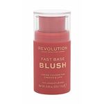 Makeup Revolution London Fast Base Blush rdečilo za obraz 14 g odtenek Bare za ženske