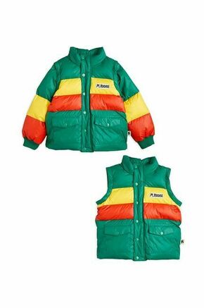 Otroška jakna Mini Rodini zelena barva - zelena. Otroški jakna iz kolekcije Mini Rodini. Podložen model