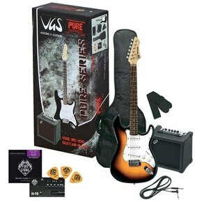 Kitarski set: električna kitara VGS RC-100 GEWApure