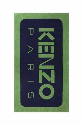 Bombažna brisača Kenzo KLABEL 90 x 160 cm - pisana. Brisača iz kolekcije Kenzo. Model izdelan iz tekstilnega materiala.
