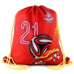 WEBHIDDENBRAND Ciljna športna torba, Cilj, barva rdeča