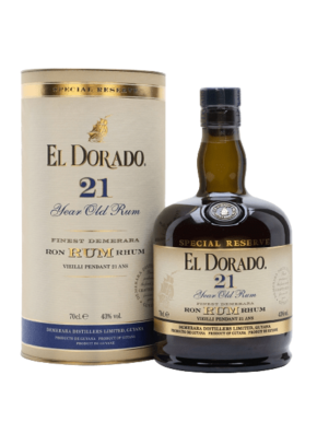 El Dorado Rum El Dorado 21 Let + Gb 0