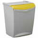 Rossignol SAS Koš za razvrščanje odpadkov Bakatri 50723, zložljiv, rumen, 25 L