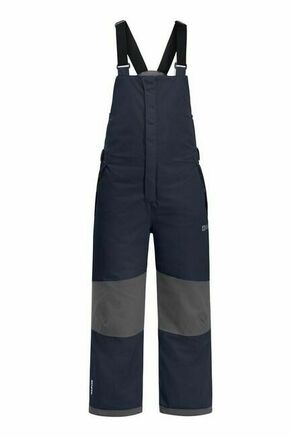 Otroške smučarske hlače Jack Wolfskin ACTAMIC 2L INS BIB mornarsko modra barva - mornarsko modra. Otroške smučarske hlače iz kolekcije Jack Wolfskin. Model izdelan iz materiala z odsevnimi elementi.