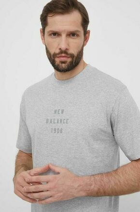 Bombažna kratka majica New Balance moška
