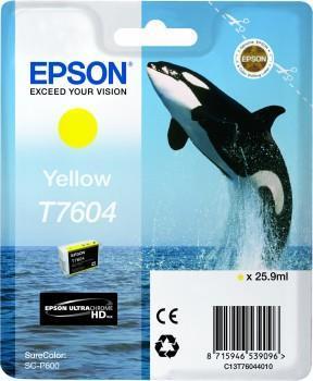 Epson T7604 rumena (yellow)