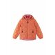 Otroška jakna Reima Fossila oranžna barva - oranžna. Otroška puhovka iz kolekcije Reima. Podložen model, izdelan iz prešitega materiala.