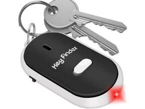 MALATEC lED obesek za ključe iskalec ključev - reagira na žvižg 00001737