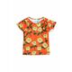 Otroška plavalna majica Mini Rodini oranžna barva - oranžna. Otroške kratka majica iz kolekcije Mini Rodini. Model izdelan iz vzorčastega materiala.