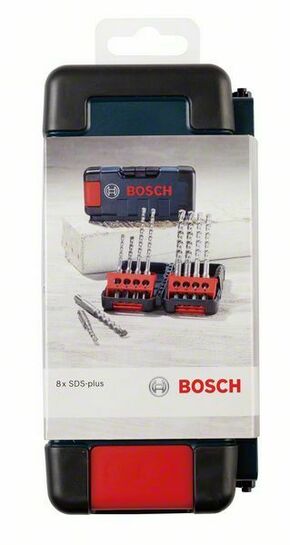 Bosch 8-delni komplet udarnih svedrov SDS plus-3