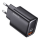 slomart toocki USB + USB-C omrežni polnilnik, 35 W (črn)
