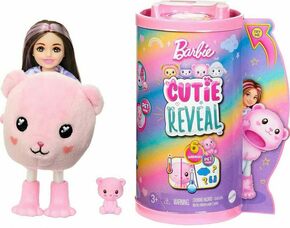 WEBHIDDENBRAND Barbie Cutie Reveal Chelsea pastelna izdaja - medved HKR19