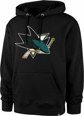 San Jose Sharks NHL Imprint Burnside Pullover Hoodie Jet Black S Hokejski pulover
