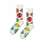 Nogavice Happy Socks x Elton John Glasses bež barva - bež. Nogavice iz kolekcije Happy Socks. Model izdelan iz elastičnega, vzorčastega materiala.