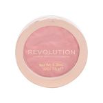 Makeup Revolution London Re-loaded rdečilo za obraz 7,5 g odtenek Rhubarb &amp; Custard za ženske