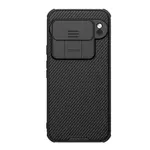 Nillkin Ovitek CamShield Pro Series za Google Pixel 9/9 Pro - črn, z drsnim pokrovčkom kamere