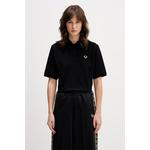 Fred Perry Bombažen polo Fred Perry črna G2170
