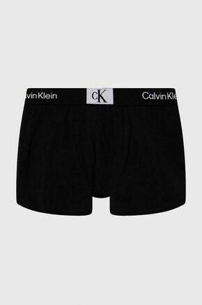 Otroške boksarice Calvin Klein Underwear 2-pack zelena barva - zelena. Boksarice iz kolekcije Calvin Klein Underwear. Model izdelan iz gladke