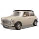 BBurago model Mini Cooper (1969) 1:18, krem