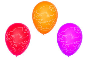 Napihljiv balon s potiskom 10 kosov