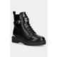 Guess delovni čevlji ženski s platformo OLANNA črna FLTOLA.ELE10.BLACK