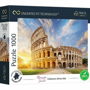 Uganka Trefl Prime 1000 UFT - Romantični sončni zahod: Kolosej v Rimu