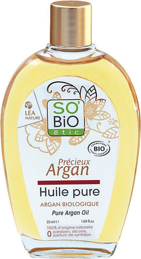 "SO’BiO étic Arganovo olje čisto in biološko - 50 ml"
