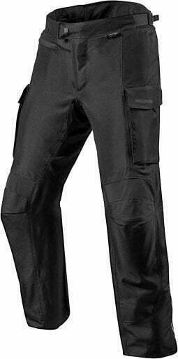 Rev'it! Outback 3 Black L Regular Tekstilne hlače