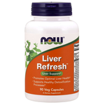 NOW Foods Liver Refresh, 90 zeliščnih kapsul