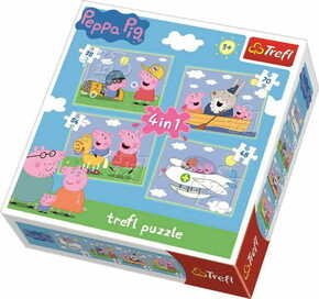 Trefl Peppa Pig Puzzle 4v1 (35