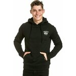 Meatfly Leader Of The Pack Hoodie Black S Pulover na prostem