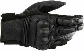 Alpinestars Phenom Leather Air Gloves Black/Black 3XL Motoristične rokavice