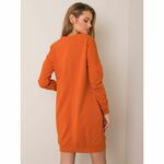 RUE PARIS Ženske obleke Nessa RUE PARIS dark orange RV-SK-5849.27P_354817 S
