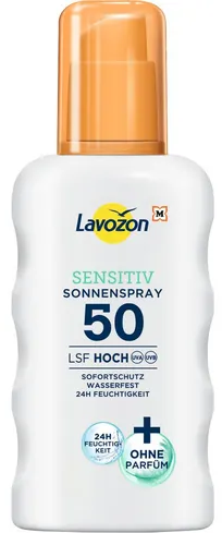 LAVOZON Sprej za sončenje za občutljivo kožo ZF 50 - 200 ml
