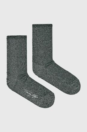 Tommy Hilfiger nogavice - črna. Nogavice iz kolekcije Tommy Hilfiger. Model izdelan iz elastičnega materiala.
