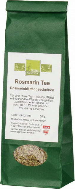 "Tiroler Kräuterhof Rožmarinov čaj - 60 g"