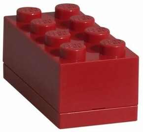 LEGO mini box 8 - rdeč 46 x 92 x 43 mm