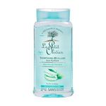 Le Petit Olivier Aloe Vera &amp; Green Tea Purifying šampon za mastne lase za normalne lase 250 ml za ženske