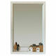 slomart stensko ogledalo dkd home decor les bela hiše (36 x 4 x 60 cm)