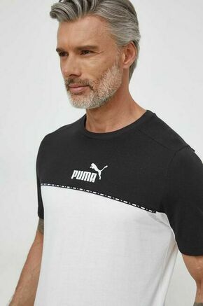 Bombažna kratka majica Puma moški