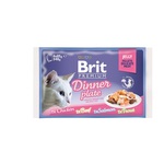 Brit Premium Cat Delicate Fillets in Jelly Dinner Plate - 340 g