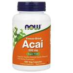 Acai jagode NOW, 500 mg (100 kapsul)