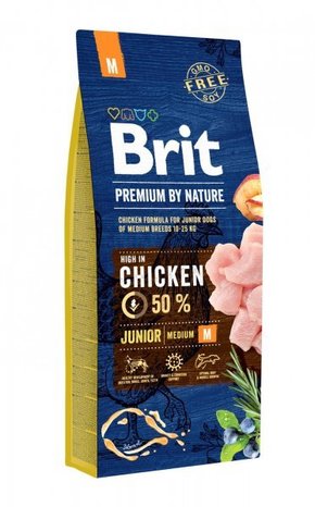 Brit hrana za mlade pse Premium by Nature Junior M
